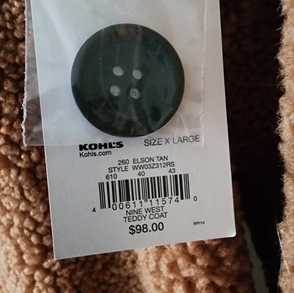 Nine West Teddy Coat - Picture 3 of 5